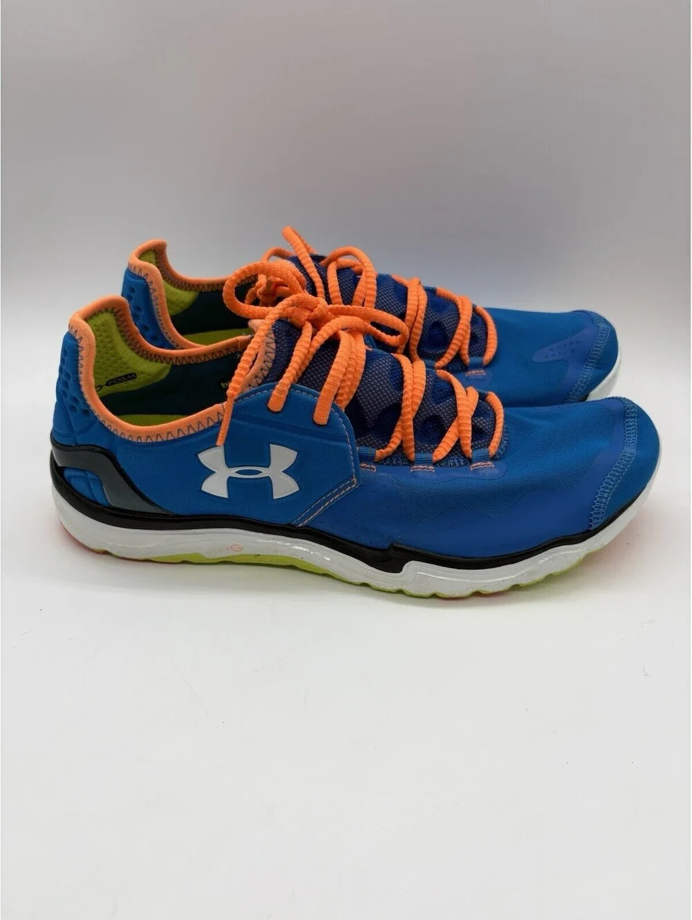 Under Armour Charge RC Running Shoes Mens Size 10 Blue Orange